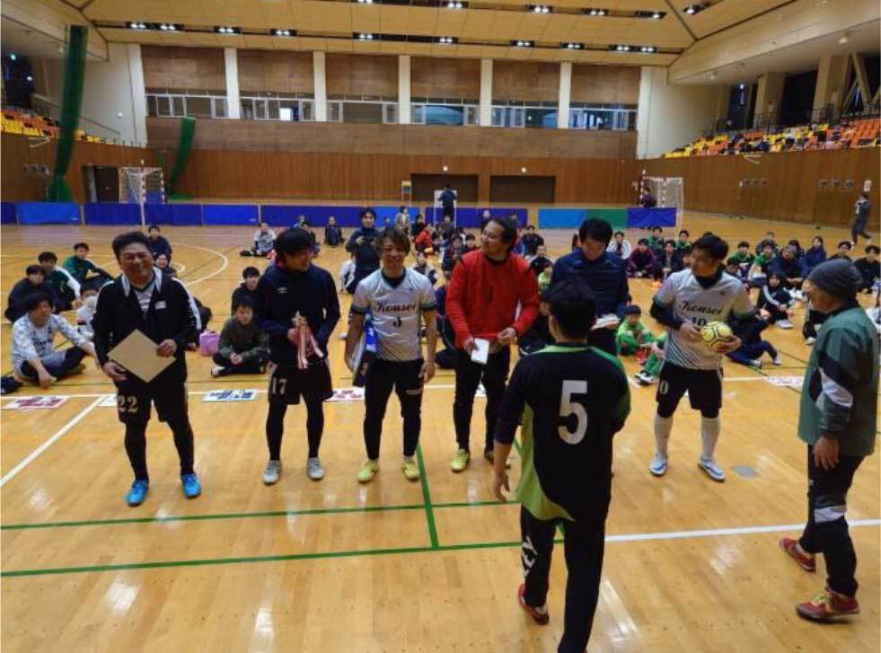 フットサル大会風景